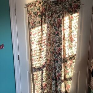 Laura Ashley Curtain Panels, 4 Panels